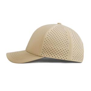 Wholesale Polyester/cotton Unisex Baseball Cap Customized Logo Quick Dry 7-Panel <b>Hat</b> Best Quality New Style - Product Image 2