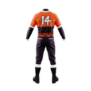 Uniforme de Béisbol de Equipo de Alta Calidad al por Mayor, Conjunto Personalizado con Impresión por Sublimación, Secado Rápido, Transpirable, Unisex, Servicio OEM - Product Image 5