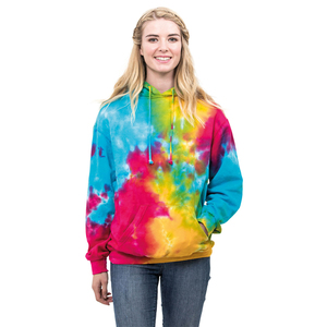 Sweat à capuche de la meilleure qualité pour hommes Tie Die Pullover à manches longues Street Wear Sweats à capuche pour hommes adultes avec design personnalisé - Product Image 5