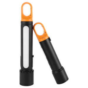 ไฟฉายอเนกประสงค์แบบชาร์จ USB พร้อมไฟด้านข้าง COB เปลี่ยนสีได้ ซูมได้ สำหรับใช้งานฉุกเฉินกลางแจ้ง - Product Image 4