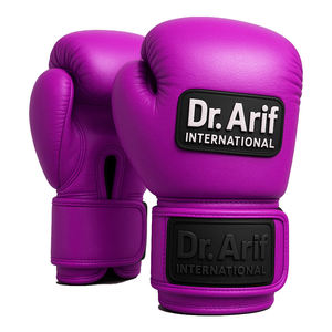 Gants de Muay Thai professionnels OEM, en cuir PU imperméable, pour l'entraînement au sac lourd, les arts martiaux et la boxe - Product Image 3