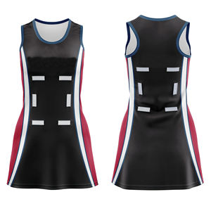 Robe uniforme de netball sans couture réversible imprimée de haute qualité personnalisée meilleure vente de vêtements de sport durables 100% maillots en polyester OEM - Product Image 5