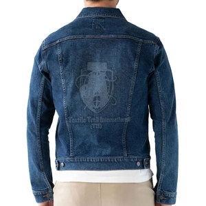 Vêtement décontracté en différents modèles, veste en jean pour homme en coton, respirante, pour usage extérieur, veste en jean pour homme - Product Image 5