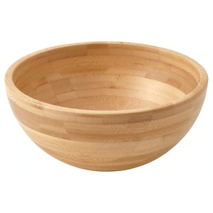 Natural bamboo Serving bowl Natural <b>Tableware</b> Attractive Meal Presentation Decoration Eco-Friendly Wholesale Vietnamese products - Product Image 1