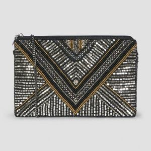 Bolso de mano con bordado de cuentas de semillas con estilo para mujer, bolso de mano con estampado de novia para niñas, bolsos elegantes, bolso de mano con cuentas - Product Image 2