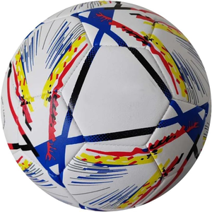 Ballon d'entraînement de club de football taille 5 32 panneaux taille et poids officiels ballon d'entraînement de football professionnel intérieur et extérieur - Product Image 2