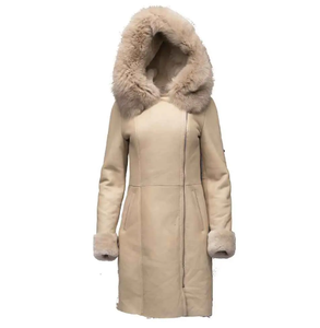 Veste en cuir grande taille pour l'hiver professionnel nouveauté 2024 Service OEM/ODM veste en cuir à capuche en fourrure - Product Image 5