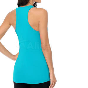Vente chaude Dernier style Femmes Débardeur Coton Polyester Gym Fitness Porter Femmes Débardeur - Product Image 2