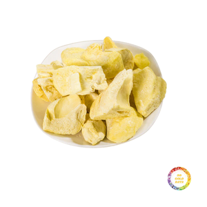 Premium liofilizado Durian deliciosa fruta crujiente Snack sabor dulce natural fábrica al por mayor OEM exportador - Product Image 3