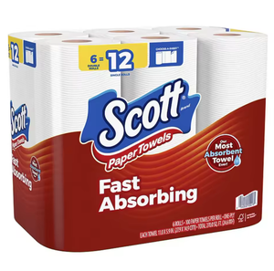Mejor Precio de Venta en Papel Higiénico Nuevo Choose-A-Sheet, 6 Rollos Dobles, 12 Rollos Regulares, Resistente y Absorbente, Sellado de Fábrica - Product Image 2