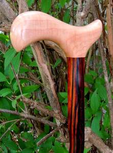 PARTICULARLY Price Adjustable Wooden Cane with Multiple Knots Strong Wooden <b>Walking</b> <b>Stick</b> for Elders by Standard Internation - Product Image 3