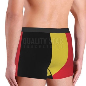 Calzoncillos de algodón y poliéster para hombre, bóxer de talla grande, transpirable, con logotipo personalizado - Product Image 5