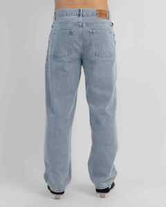 กางเกงยีนส์ทรงตรงสีดำขายส่งสำหรับผู้ชาย กางเกงยีนส์ทรงหลวมสไตล์ฮิปฮอปสำหรับผู้ชาย - Product Image 3