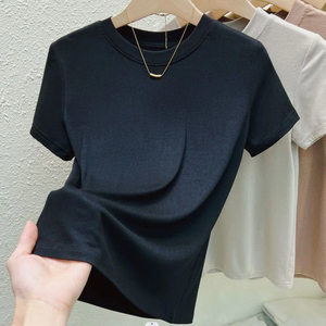 Camiseta de Hombre 100% Algodón Ecológica Transpirable de Secado Rápido con Impresión y Logotipo Personalizados Manga Corta Mezcla de Poliéster/Algodón 200g - Product Image 5
