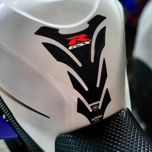 Adesivi 3D Personalizzati per Serbatoio Moto Suzuki GSX-R, Decalcomanie Nere con Logo Compatibili con Adesivi Logo - Product Image 1