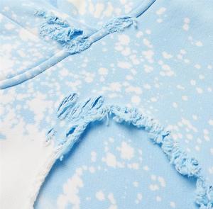 Sweat à capuche lourd personnalisé Design Boxy surdimensionné Sun Faded Stone Washed Distressed - Product Image 6