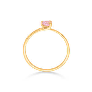 แหวนทองชุบ 18K แบบวินเทจประดับเพชรซิคอนสำหรับเด็ก - Product Image 5