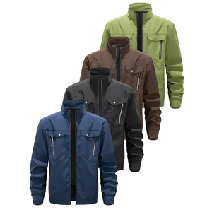 Vente en gros Nouveau style Veste Softshell de qualité supérieure Veste Softshell Imperméable pour homme Streetwear à fermeture éclair respirante - Product Image 1