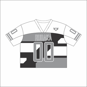 Maillots de football rétro personnalisés chemises à manches courtes en tricot léger de haute qualité impression numérique de style rétro en maille surdimensionnée - Product Image 1