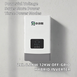 공장용 오프그리드 하이브리드 6.2kw & 12kw 스트링 인버터 삼중 출력 태양광 시스템 인버터 (산업용) - Product Image 1