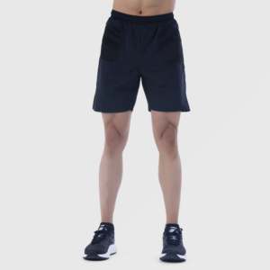 Pantalones Cortos Cargo Negros hasta la Rodilla Performa Fit XXS, 100% Poliéster Tejido con Cintura Elástica y Logos Decorativos - Product Image 5