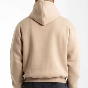 Top qualité 100% coton vierge épais polaire poids lourd surdimensionné impression personnalisée Logo hommes sweats à capuche et sweat-shirts fabrication - Product Image 2