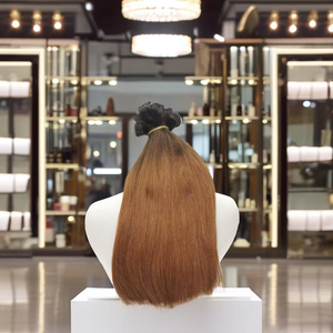 Extensiones de Cabello Natural Virgen Remy Indio al por Mayor para Salón, Doble Trama, Estilo Ondulado Balayage, Paquetes - Product Image 1