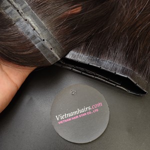 Extensiones de Cabello Humano Virgen Vietnamita 100% de Calidad Premium, Venta Caliente 2025, Cutícula Completa, Doble Trama Recta a Máquina - Product Image 2