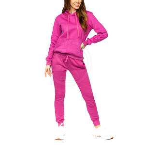 Chándal de poliéster para hombre y mujer, conjunto de chándal de Color liso, ropa activa, chándales informales de poliéster para invierno - Product Image 4