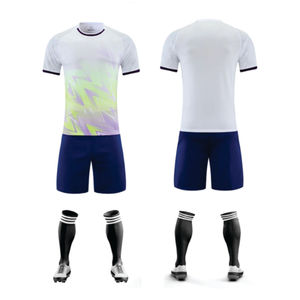 Sublimación impresión personalizada uniforme de fútbol hombres mujeres equipo de fútbol Jersey personalizado fútbol Jersey y pantalones cortos hombres y mujeres - Product Image 3