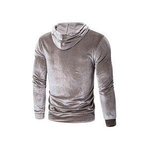 Pas cher prix meilleure vente prix haute qualité 100% coton vierge sweat à capuche surdimensionné Street Wear mode personnalisé hommes sweats à capuche - Product Image 2