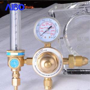 ビクタータイプアルゴンCO2フラウメータレギュレータ加工真鍮ボディガス溶接装置付き - Product Image 4