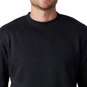 Dernier modèle de sweat-shirt ras du cou personnalisé de haute qualité pour homme en polaire lourd pas cher prix 2025 Slim Fit - Product Image 3