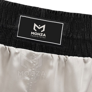 Pantalones Cortos de Boxeo Hechos a Medida de Alta Calidad con Logotipo Frontal, de Secado Rápido y Transpirables, en Material de Poliéster/Nailon - Product Image 5
