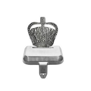 Soporte para medias clásico Casa de pan de jengibre Talla única Moldes pulidos a mano hechos a mano en acabado de peltre de Wisconsin - Product Image 2