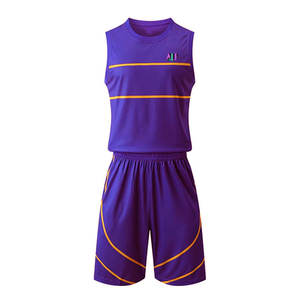 Durable Breathable Plus Size Team Athletic Basketball Uniform Moisture-Wicking Lightweight Design <b>for</b> Long Training Sessions - Product Image 1