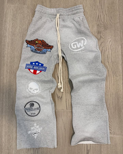 Survêtement à manches longues noir délavé avec logo personnalisé pour hommes survêtement à manches longues avec broderie et fermeture éclair complète pour le printemps - Product Image 4