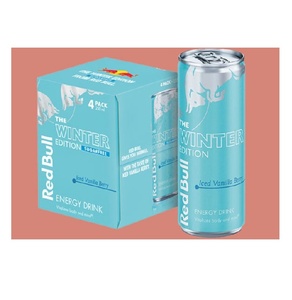 Proveedor de Bebidas Energéticas Premium RedBull Iced Vanilla Berry Winter Edition 24x250ml - Product Image 4
