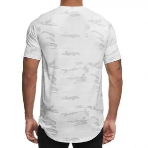 ออกแบบใหม่ขายส่งโลโก้ที่กําหนดเองเสื้อ T ฤดูร้อนที่กําหนดเองผ้าฝ้าย T เสื้อผู้ชายสีเขียวรอบคอเสื้อยืด - Product Image 5