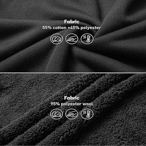 Venta al por mayor de estilos de la calle personalizados sudaderas ligeras de gran tamaño otoño en blanco de gran tamaño XXXL sudaderas con capucha para hombres - Product Image 6