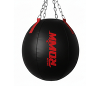 Ballon de frappe en cuir personnalisé pour la boxe, pour la vitesse et la précision, au meilleur prix