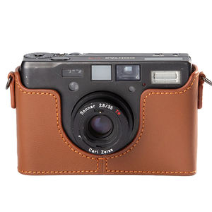 กระเป๋ากล้องหนังแท้ย้อนยุคทำด้วยมือเคสป้องกันสำหรับการถ่ายภาพ <span class=keywords><strong>T3</strong></span>โดยปรับแต่งได้ครึ่งกรอบ - Product Image 6
