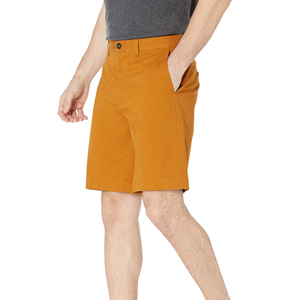 Vente en gros Short en tricot 100% coton molletonné décontracté pour homme hybride personnalisé grande taille Hip Hop respirant fermeture éclair taille élastique uni - Product Image 4