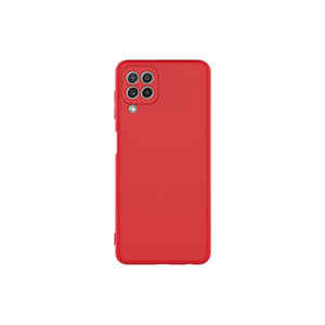 จอยครีเอทีฟ มาร่าเคสซิลิโคนพรีเมียมสำหรับซัมซุงสำหรับกาแล็กซี่ A22 4G ซอฟท์ TPU ป้องกันแบบสัมผัสนุ่มฝาหลังสีแดง - Product Image 1