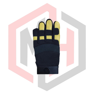 Impact Resistant Hi-Vis Leather Safety <b>Gloves</b>-Tear-Resistant <b>Silicone</b>-free Powder-free Customizable for Agriculture Mechanic - Product Image 2