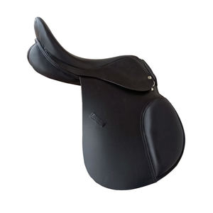 Sillín de caballo inglés duradero Acabado de cuero Premium Cuero reforzado Cuero de estribo de árbol de madera para montar en senderos largos - Product Image 4