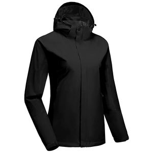 Veste Softshell d'hiver respirante confortable avec logo personnalisé pour femmes meilleur design matériau de rembourrage en coton doublure en nylon tissé-brut - Product Image 3