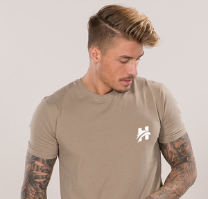 Camiseta de manga corta de verano para hombre, algodón puro de buena calidad con dobladillo curvo y cuello redondo, nuevo estilo de moda - Product Image 3