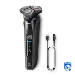 Afeitadora Eléctrica para Hombre, Húmeda y Seca, con Tecnología de Triple Cuchilla, Resistente al Agua IPX7, Lavable, Mini Afeitadora Facial Inalámbrica - Product Image 6