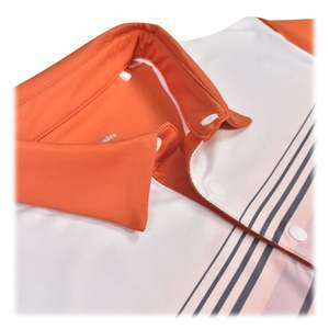 เสื้อโปโลแขนสั้นผู้ชาย Handee สีขาว ผ้าถักโพลีเอสเตอร์ 100% ระบายอากาศได้ดี - Product Image 3